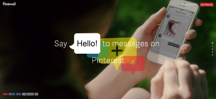 Pinterest เพิ่มความสามารถให้พูดคุยกับเพื่อนหรือคนที่ Pin รูปได้แล้ว ...